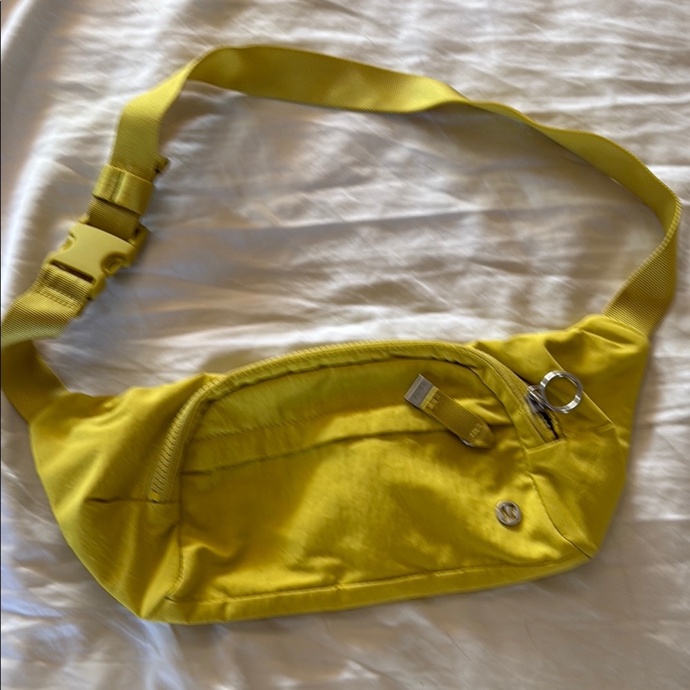 Lululemon Yellow Belt Bag